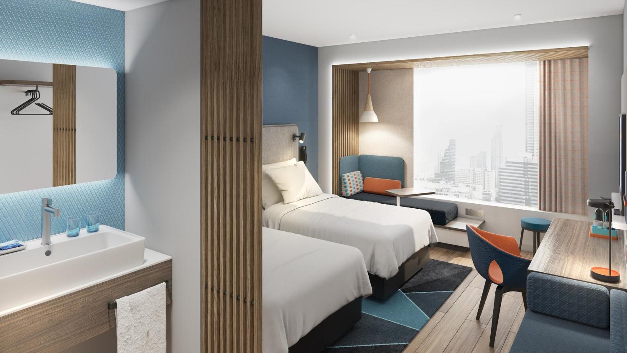 Holiday Inn Express Shanghai Jing'An Temple By Ihg Exterior foto