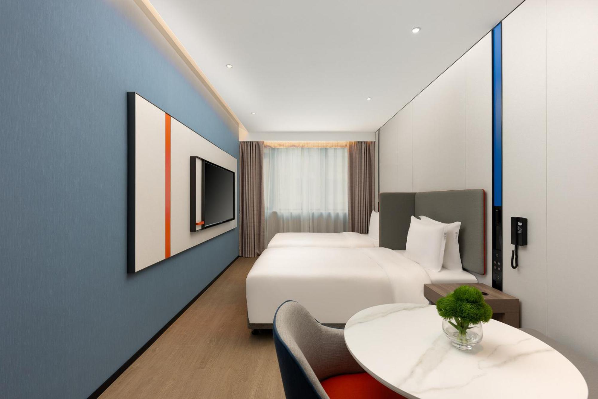 Holiday Inn Express Shanghai Jing'An Temple By Ihg Exterior foto