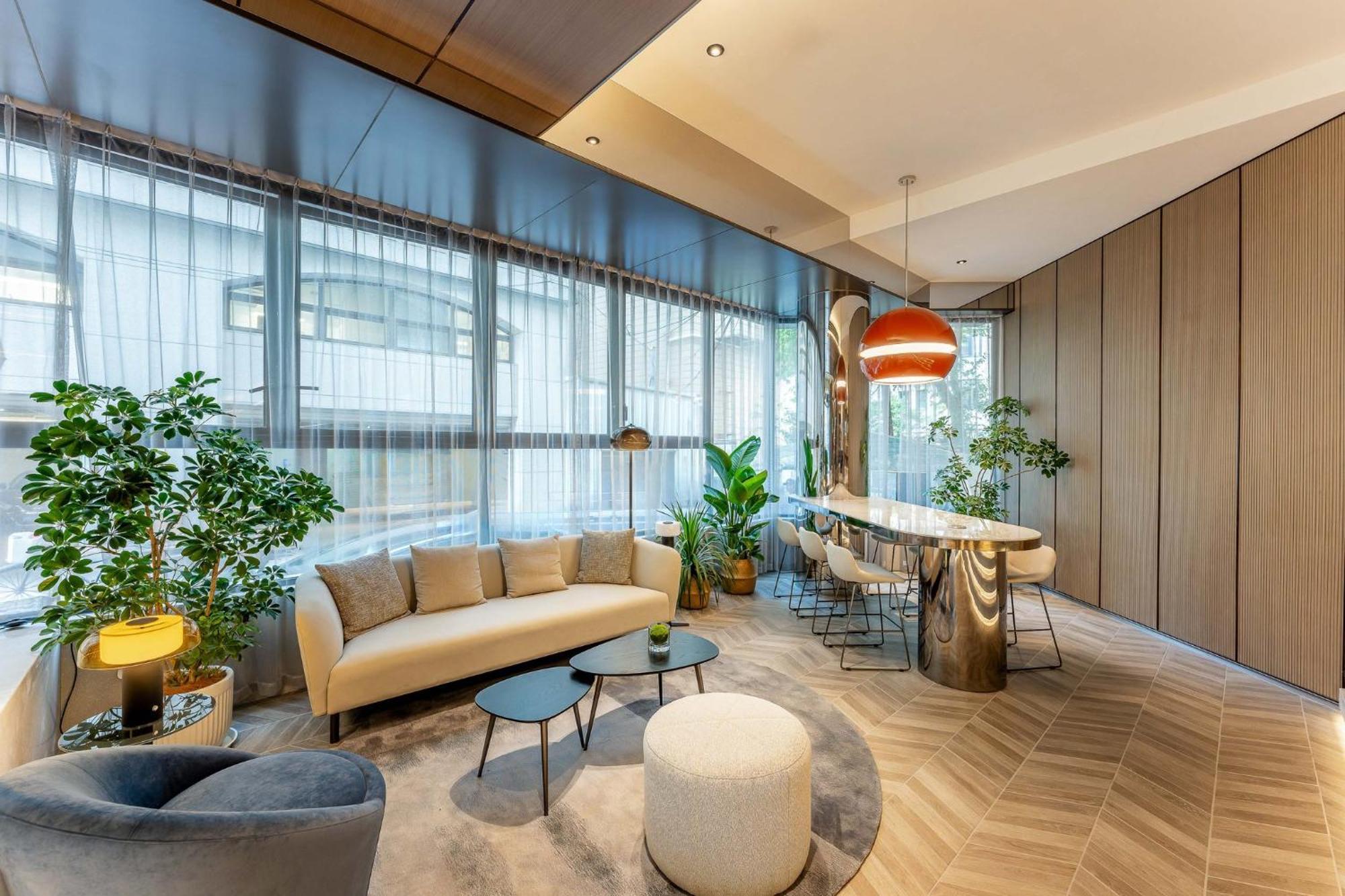 Holiday Inn Express Shanghai Jing'An Temple By Ihg Exterior foto